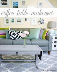 It will be something that will definitely have your guests talking. Coffee Table Makeover Up To Date Interiors