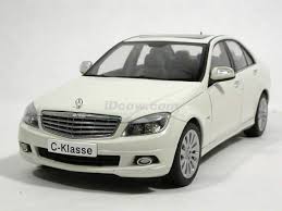 2008 Mercedes Benz C Class Diecast Model Car 1 18 Scale By Autoart White 76262 Car Model Diecast Model Cars Diecast Models