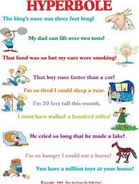 Hyperbole Classroom Poster Teaching Teaching Writing Homeschool Language Arts