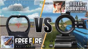 Eventually, players are forced into a shrinking play zone to engage each other in a tactical and diverse. Free Fire Battlegrounds Vs Rules Of Survival Side By Side Gameplay Comparison Youtube