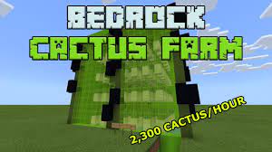 I think this should work in every version but its optimized for chunk hoppers on like skyblock servers i tested it in 1.8.9 working great. Minecraft Bedrock Cactus Farm Tutorial Full Inventory Cactus Hour Mcpe Xbox Pc 1 16 Youtube