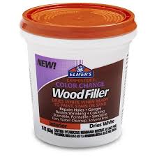 Elmer S Carpenter S Color Change Wood Filler 16 Oz White E917 Wood Filler Elmer Color Change