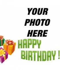 Make custom birthday cards with adobe spark. Photomontage To Make A Birthday Card With Your Picture With The Text Happy