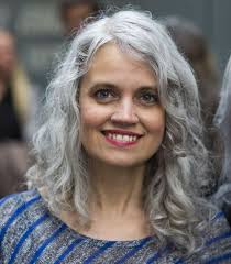 Similar to wavy hair, the shorter you go, the curlier your hair is going to look. Celebrating Women Over 40 With Long Grey Hair