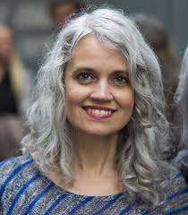 You can get as creative as you want. Celebrating Women Over 40 With Long Grey Hair