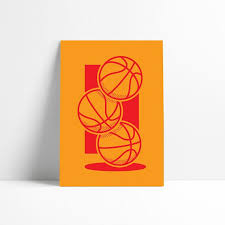 Basketball Print Wall Art Poster Minimal Abstract Artwork Etsy In 2020 Poster Wall Art Prints Poster Prints