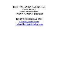 Maybe you would like to learn more about one of these? Rkh Tk Semester 2 Tema Alat Komunikasi