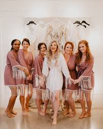 Adorable Bridesmaids Robes For Your Best Girls Bridesmaid Robes Bridesmaid Attire Mauve Bridesmaid
