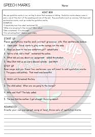 Grammar Worksheet Pack Grammar Worksheets Middle School Writing Activities Quotation Marks
