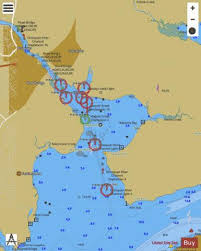 Potomac River Occoquan And Belmont Bay Va Inset 10 Marine