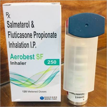 Salmeterol 25 Mcg And Fluticasone Propionate 250 Mcg Inhaler I.p at Best Price in Baddi | Maya Biotech