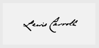 Lewis Carroll S Signature Signatures Handwriting Lewis Carroll Cool Signatures