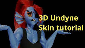 3d Undyne Skin Shader Blender Tutorial Blender Tutorial Tutorial Skin