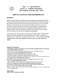 Kertas kerja program kesihatan sekolah rendah. Doc Kertas Cadangan Ceramah Kesihatan Paru Kutty Academia Edu