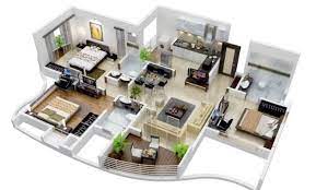 Karena rumah minimalis biasanya didesain dengan konsep yang matang oleh tenaga arsitek yang ahli dibidangnya. 15 Denah Sketsa Rumah Minimalis Dengan Desain Modern