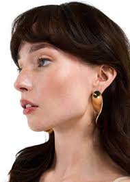 boonee alus Galaxy Earrings in Gold in Gold