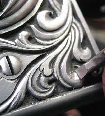 Carl Bleile Tutorial Of Sculpture Carving Plus Engraving Instruction Engraving Forum Com The Interne Hand Engraving Silver Engraving Metal Engraving Tools