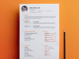 Psd Resume Template Free Download Resumekraft