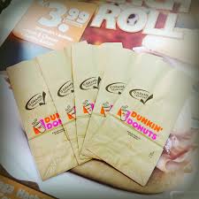 Llenarias Estas Bolsas Con Donuts Munchkins Paper Shopping Bag Donuts Paper