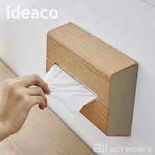 楽天市場 全2色 ideaco ウォール ウッドパターン wall ティッシュケース デザイン雑貨 リビング オフィス 店舗 インテリア ダイニング キッチン ティッシュbox 北欧 act work s ティッシュケース ティッシュ ペーパータオルホルダー