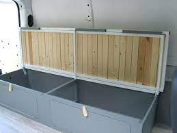 banquette lit fourgon racsultat de recherche dimages pour banquette camion banquette lit pour fourgon occa campervan bed camper van conversion diy van interior