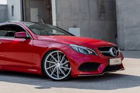 Mercedez Benz C207 E Class Coupe With Vossen Cvt Wheels Mercedes E Class Coupe Benz Mercedes E Class