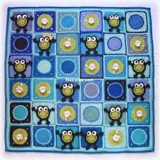 Kurbagali Bebek Battaniyesi Ornegi Nazarca Com Orme Bebek Battaniyeleri Krose Battaniye Tig