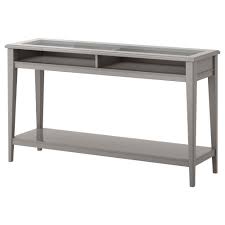 Liatorp Grey Glass Console Table 133x37 Cm Ikea Ikea Sofa Table Liatorp Home