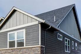 Generally speaking, engineered wood siding products are made of wood chips, bound together by resin. Engineered Wood Panel Siding Lp Smartside Panels Garage Door Styles House Siding Exterior Paint Colors For House
