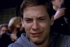 Peter Parker Spider Man Crying Meme Keep Meme