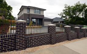What materials are needed to build a wooden fence? Brick Fence 110 Photos Of Masonry And Fence Care Features