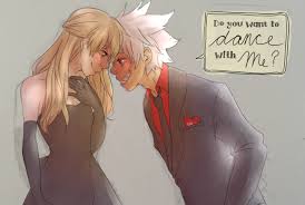 Do You Want To Dance With Me Soul And Maka From Soul Eater Soul And Maka Anime Soul Soul X Maka
