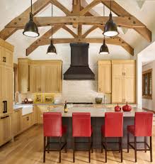 Beech wood contact wallpaper is waterproof and oil proof， can be applied to the our product helps you upgrade the level of your creativity. Stunning Kitchens With Wood Ceilings Chairish Blog