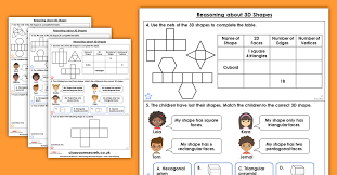 Our math shape puzzles are very challenging and a great way to introduce algebra to kids and math students. Reasoning About 3d Shapes Homework Extension Year 5 Properties Of Shape Classroom Secrets