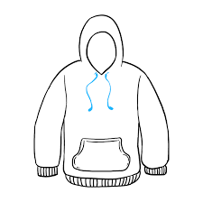 How To Draw A Hoodie Really Easy Drawing Tutorial Drawing Tutorial Easy Easy Drawings Painting Hoodie