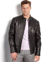 Marc New York Jacket Sutton Smooth Lamb Leather Moto Jacket Coats Jackets Men Macy S Leather Jacket Men Leather Jacket Style Leather Jacket Black