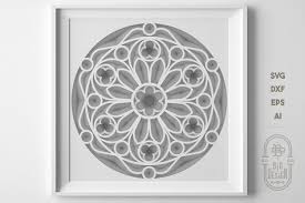 Download 3d Alphabet Mandala Layered Bundle Svg Papercut Svg Letters 602078 3d Printing Design Bundles