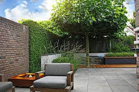 indeling l vormige tuin tuin tuinontwerp tuin ideeen