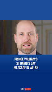 William, the Prince of Wales, delivers a special St David's Day message in  Welsh.