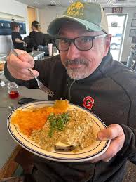 Ask for the Country Benedict at Billie's Diner in Airway Heights,  Washington. The sausage gravy is out of this world. Don't forget to order  the pancakes 🥞