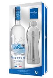 Grey Goose Vodka With Shaker Gift Set 85 00 Holiday Gifts 1877spirits Grey Goose Vodka Goose Vodka Vodka