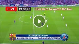 Fubo* are streaming a selection of champions league fixtures live for account holders. Psg Vs Barcelona Live Streaming Sl Vs Wi Live Cricket Match Today