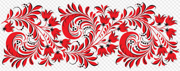 These border photoshop brushes are very useful when making a digital photo album or even when you are designing a page that you intend to print  download . 18 Png Khokhloma Flower Borders And Patterns Images With A Transparent Background
