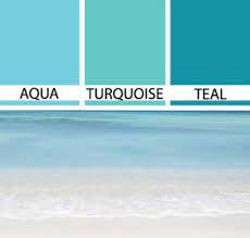 These trendy colors can show up on the interior or exterior of our homes. Coastal Seaside Color Schemes Paint Color Ideas Coastal Decor Ideas Interior Design Diy Shopping