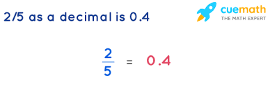 The first thing to do is note that all even numbers can be written as math2k/math, and math(2k)^5=(2^5)(k^5)=4(2^3). What Is 2 5 As A Decimal Solved