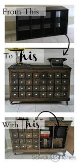 Ikea Cubbies Into A Rustic Apothecary Sawdust 2 Stitches Ikea Diy Ikea Cubbies Furniture Projects