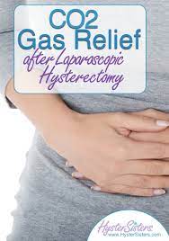 A hysterectomy is an invasive surgery so it naturally requires downtime and will come with some residual pain and discomfort. Co2 Gas Relief After Laparoscopic Hysterectomy Hysterectomy Recovery Article Hystersisters