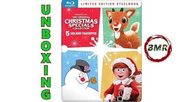 Amazon.com: The Original Christmas Specials Collection - Limited Edition  Steelbook [Blu-ray] : Jimmy Durante, Fred Astaire, Jules Bass: Movies & TV