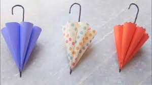 How To Make Cute Easy Origami Paper Umbrella At Home Diy Tutorial 4 Origami Easy Origami Tutorial Easy Paper Umbrellas
