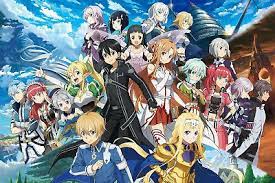 Sword Art Online Alicization 20x30 Anime Wall Decal Art Posters Prints Saoa11 Fashion Home G Sword Art Online Season Sword Art Sword Art Online Wallpaper